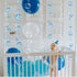 Decor365 Under The Sea Party Decorations - Blue Bubble Garlands for Little Mermaid Birthday, Underwater Backdrop
