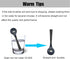 Replacement Side Brushes for Shark Vacuum Cleaner, Compatible with ION Robot Models, AV2501AE, RV1000
