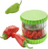 Multi Crusher Garlic Press, Peeler, Masher, Twist Kitchen Tool, Garlic Grinder, Unbreakable Plastic