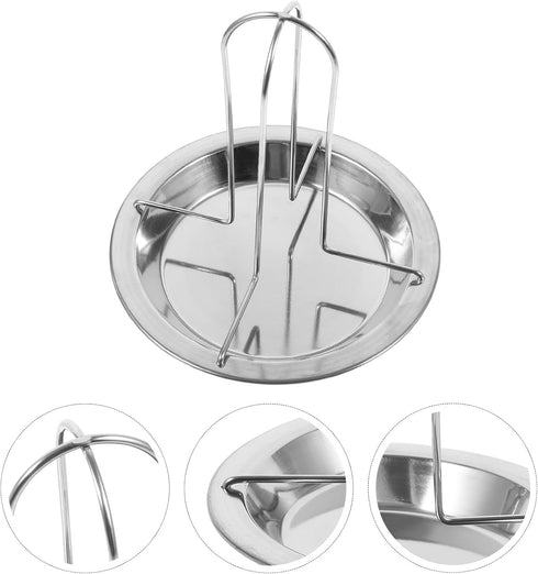 Yardwe Chicken Roaster Rack, Stainless Steel Vertical Roaster Rack for Grill Oven BBQ