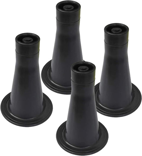 CAFORO Bed Frame Feet Replacement, Set of 4, Allow Your Bed to Be Stationary Without Damaging Your Floor
