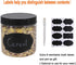 12 Pack 16 oz Plastic Jars With Lids, Clear PET Seal Jar for Food Storage, Kitchen & Craft Storage