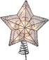 Kurt Adler UL 10-Light Metal Trimmed Capiz Inspired Star Treetop