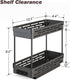 DABIGE 3 Packs Need:12'' Highx11'' Deepx5'' 10 2 Pull Out Spice Rack Organizer for Cabinet, Slide Out Spice Racks