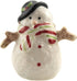 Christmas Santa & Snowman North Pole Winter Ceramic Magnetic Salt Pepper Shakers