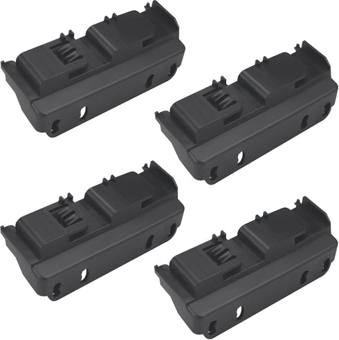 WD28X27241 Dishwasher Rack Carrier and Roller Kit for G-E Ha-ier Hot-point Dishwasher, Replaces WD12X10438, 4 Packs