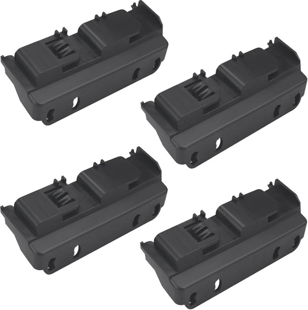 WD28X27241 Dishwasher Rack Carrier and Roller Kit for G-E Ha-ier Hot-point Dishwasher, Replaces WD12X10438, 4 Packs