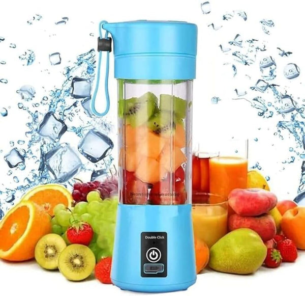Compact USB Rechargeable 12 Oz Portable Handheld Blender with Powerful Motor for Smoothies, Shakes, Baby Food