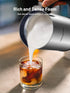 Keenstar Electric Milk Frother, Automatic Milk Steamer Warm or Cold Foam Maker for Coffee, Cappuccino, Latte, Stainless