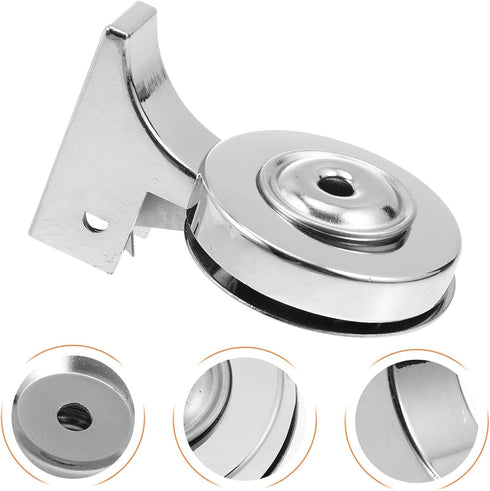 Stainless Steel Kettle Whistle Replacement 2Pcs, Portable Teapot Spout Tip for Loud Boiling Alert, Fits Most Kettles
