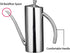 IMEEA Olive Oil Dispenser, SUS304 Stainless Steel No Drip Oil Can, 24oz/700ml Vinegar Container