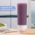 3-oz 4 Pack, MICEBAY Condiment Squeeze Bottles for Sauces, Mini Silicone Salad Dressing Container to Go with Snack