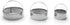Fox Run Crinkled Cookie Cutter Set, Stainless Steel, 3-Piece