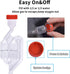 Zazolyne 5ct. S-Shape Airlock with #6 Stopper and Grommets, Bubble Fermentation Airlock for Brewing Wine Making