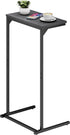 28.7 inch TB01BK071 TUTOTAK C Shaped End Table, Tray Table, Small Side Table, Tall Couch Table, Tv Tray, Sofa Table