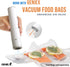 Handheld Vacuum Sealer for Food Storage, Rechargeable Air Pump for Vacuum Bags & Containers