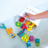 Nuby Tub Toy Caddy - Bath Toy Storage Organizer with Non-Slip Tray - Quick-Dry Design and Handle for Easy Scooping