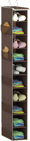 Libeder Shoe Organizer for Closet,10-Shelf Hanging Shoe Rack Organizer Closet Organizers and Storage