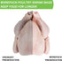 Bags,50 14x23 Inches 50 Turkey Shrink Pcs Clear Poultry Shrink Bags Freezer with Zip Ties and a Silicone Straw