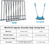 IDEATECH Reusable Silicone Bags Rack, Drying Rack for Storage Bags, Stainless Stand for Freezer Bags (Grey)