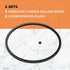 2Pcs 09985 Pressure Canner Sealing Ring Replacement for Presto 01745 01751 01755 01781 01782 Pressure Cooker Parts