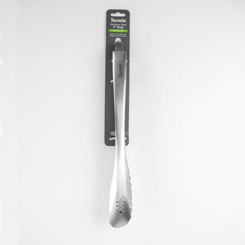 Tovolo Kitchen Charcoal Cooking Tongs, 11"
