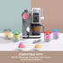 QVN 4 Pack NC700 for Ninja Swirl Pints, Creami Containers Compatible with Series Swirl Creami Maker & Soft Serve Ice