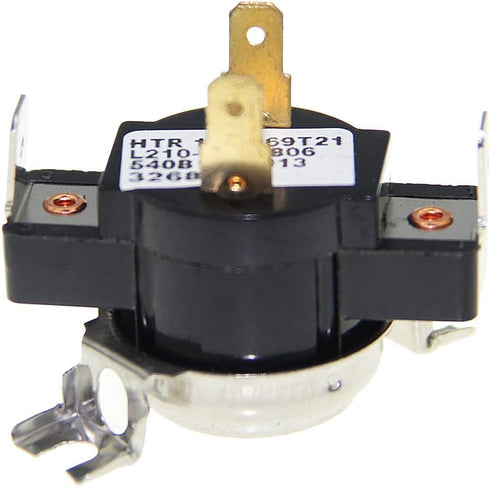 Dryer Cycling 4 Wire Thermostat Compatible with GE WE4M181, AP2044414, PS267926.