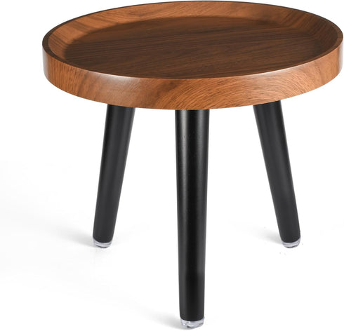 KGPLOME Indoor Plant Stand,Wood Mid Century Plant Table in Walnut Finish,Tall Plant