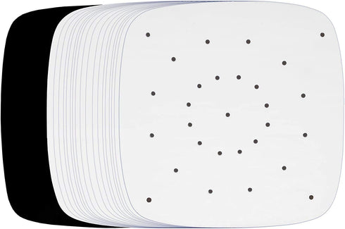 Air Fryer Perforated Parchment Paper Liners, Compatible with Philips, NuWave® Brio, Chefman, Secura, Black Decker +More