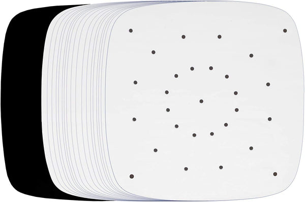 Air Fryer Perforated Parchment Paper Liners, Compatible with Philips, NuWave® Brio, Chefman, Secura, Black Decker +More