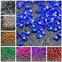 2000 pcs/Pack Wedding Table Scatter Confetti Crystals, Acrylic Diamonds 8 mm Rhinestones for Wedding Decorations (Red)