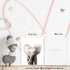 Safari Baby Animals Nursery Decor Art, Set of 4 UNFRAMED Wall Prints, 8x10