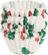 Fox Run Christmas Paper Muffin and Cupcake Liners, Set of 100 Mini Size