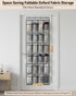 2 Pack, 24 4 Closets, dodowin Over the Door Shoe Organizers, Each with Deep Mesh Pockets & Metal Hooks, Over The Door
