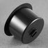 Cup Holder Insert for RV, Boat, Car, Couch, Golf Cart - 2pcs Plastic Universal Drop for Recliner, Pontoon Table (3.34"