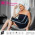 6Pcs 100% Set- 600GSM, 2Bath 2Hand 2Washcloths, Set CASA COPENHAGEN Solitaire Egyptian Cotton Large Designer Towels