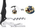 Professional Waiter Corkscrew Wine Openers Set (4 PCS), Upgraded Heavy Duty Stainless Steel Hinges Wine Key for