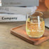 JERIO We Will Be Friends Until We Are Old And Senile, Friend Gifts for 30th 40th 50th 60th Birthday, 15 oz Stemless