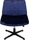 Acoolser Armless Chair Slipcover Criss Cross Accent Mid Back Wide Seat Swivel Task