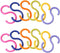 esowemsn 24pcs S Shaped Colored Plastic Hanging Hooks, Home Kitchen Accessories