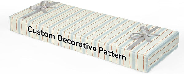 Custom Size Bench Cushion, Non-Slip High Density Foam Bench Seat Cushion for
