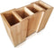 Bamboo Expandable Cooking Utensil Holder, Natural Spatula Spoon Caddy for Counter Stove Top Organizer