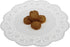 LJY 100 Pieces White Lace Round Paper Doilies, Cake Packaging Pads, Wedding Tableware Decoration (10.5 Inch)