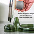 2 Pack Spoon Rest for Multiple Utensils & Lid Holder, Kitchen Counter Utensil Holder with Drip Pad