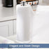 NearMoon Standing Paper Towel Holder, Kitchen Paper Towel Roll Holder- for Bathroom Kitchen Countertop, Standard or Jumbo-Sized Roll Holder (with Marble Base, Chrome Finish)
