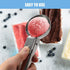 JIANWEI Set, Frozen Sundaes(size:2pcs) Ice Cream Scoop Stainless Steel Ice Cream Ball Making Spoon, Old Time