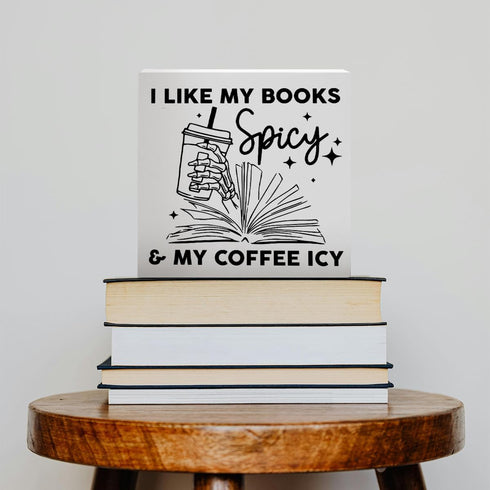 coimiao Book Lover Desk Decor, Reader Librarian Bookworm Bookish Decoration for Home Bedroom Office Bookshelf Wooden