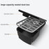 Robot Vacuum Cleaner, 4 in 1 Portable USB Rechargeable Mini Smart Sweeper with 450ml Large Capacity Dust Box
