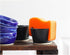 Roro Ceramic Matte Black Sponge Holder for Kitchen Sink, Countertop Soap Dispenser with Unglazed Underneath